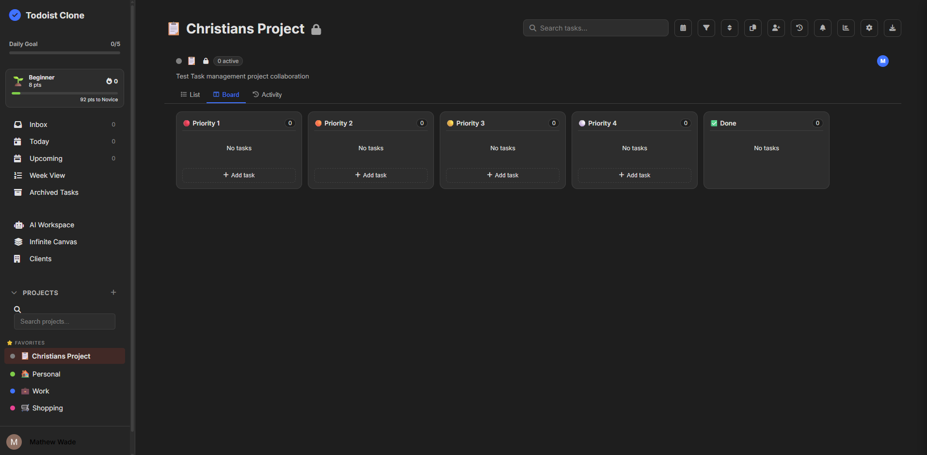 Task Manager screenshot 3